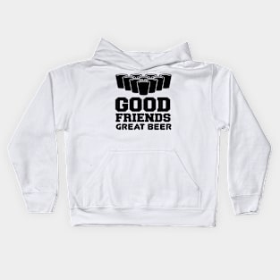 Good Friends Great Beer T Shirt For Women Men Kids Hoodie